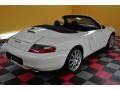 2001 Biarritz White Porsche 911 Carrera Cabriolet  photo #27