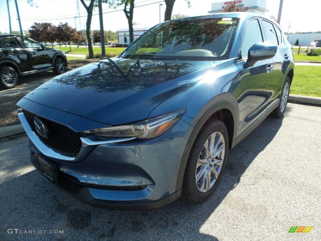 2019 CX-5 Grand Touring AWD - Eternal Blue Mica / Black photo #3