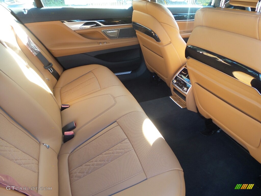 2020 7 Series 750i xDrive Sedan - Mineral White Metallic / Cognac photo #4