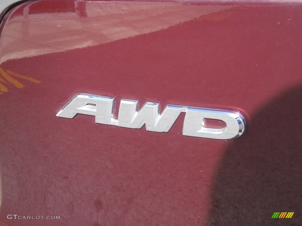 2016 CR-V EX AWD - Basque Red Pearl II / Beige photo #10