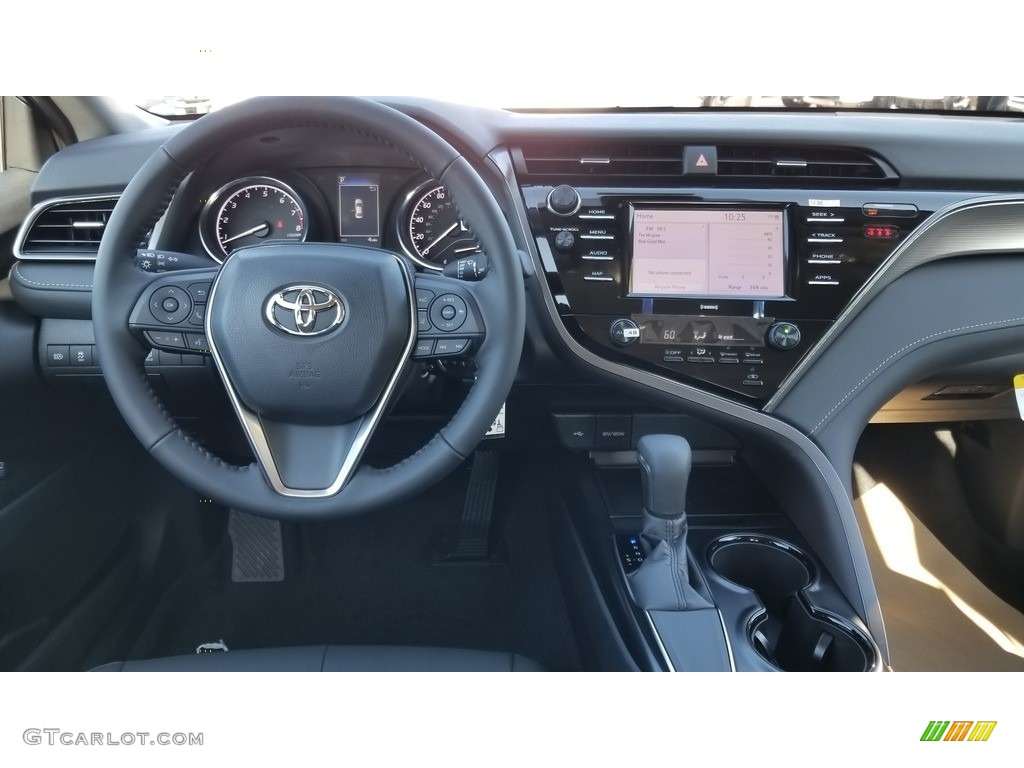 2020 Camry SE - Blue Streak Metallic / Black photo #4