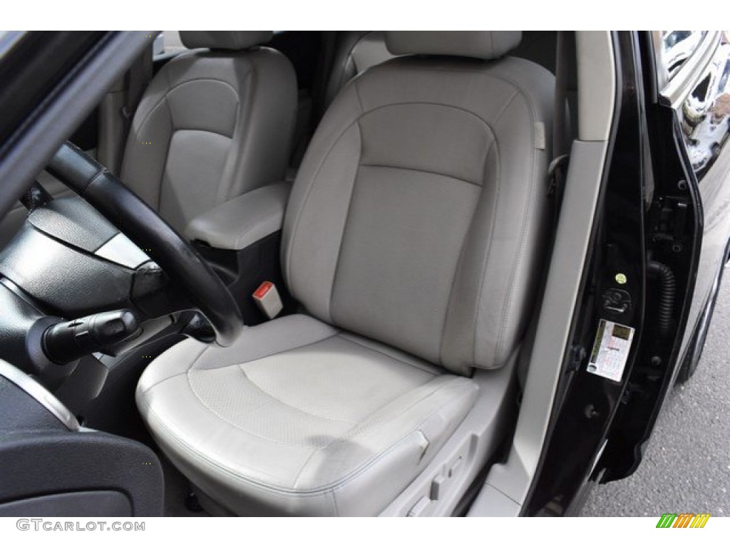 2010 Rogue SL AWD - Wicked Black / Gray photo #12