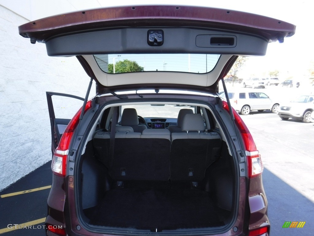 2016 CR-V EX AWD - Basque Red Pearl II / Beige photo #23