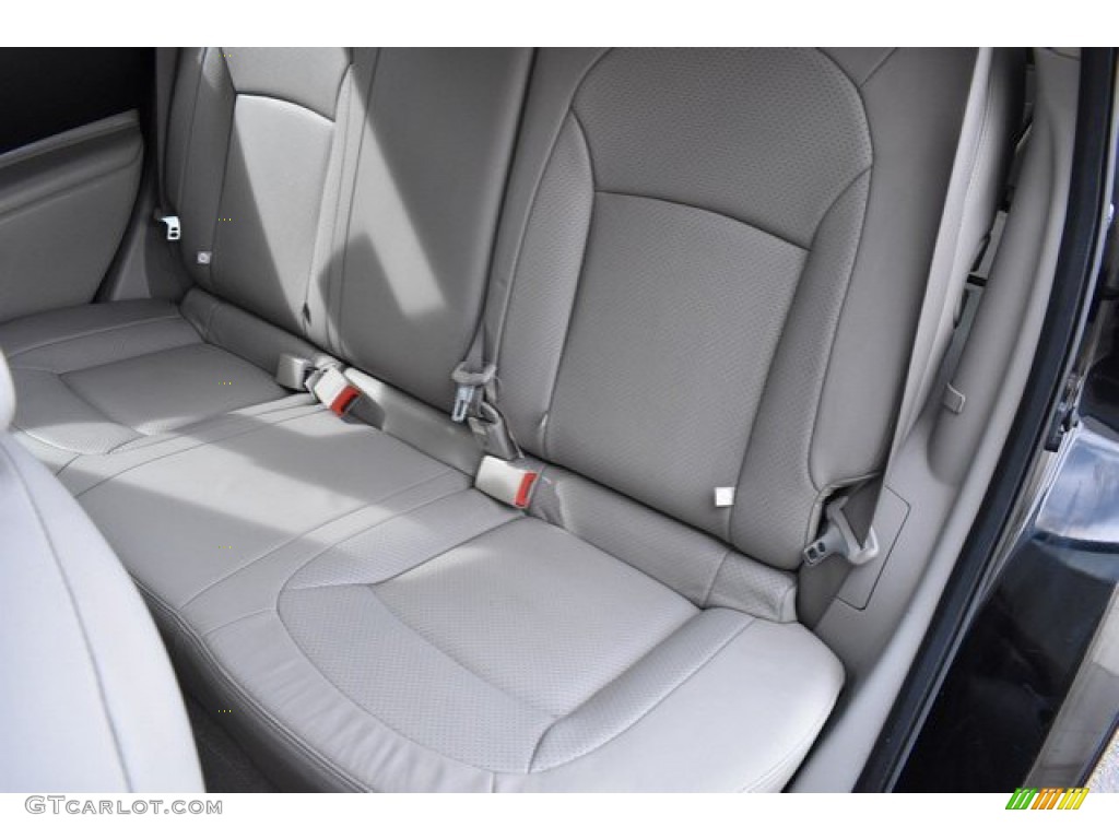 2010 Rogue SL AWD - Wicked Black / Gray photo #22
