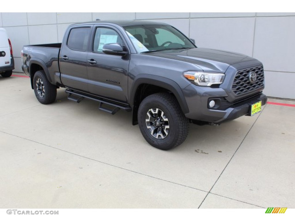 Magnetic Gray Metallic 2020 Toyota Tacoma TRD Off Road Double Cab 4x4 Exterior Photo #135567233