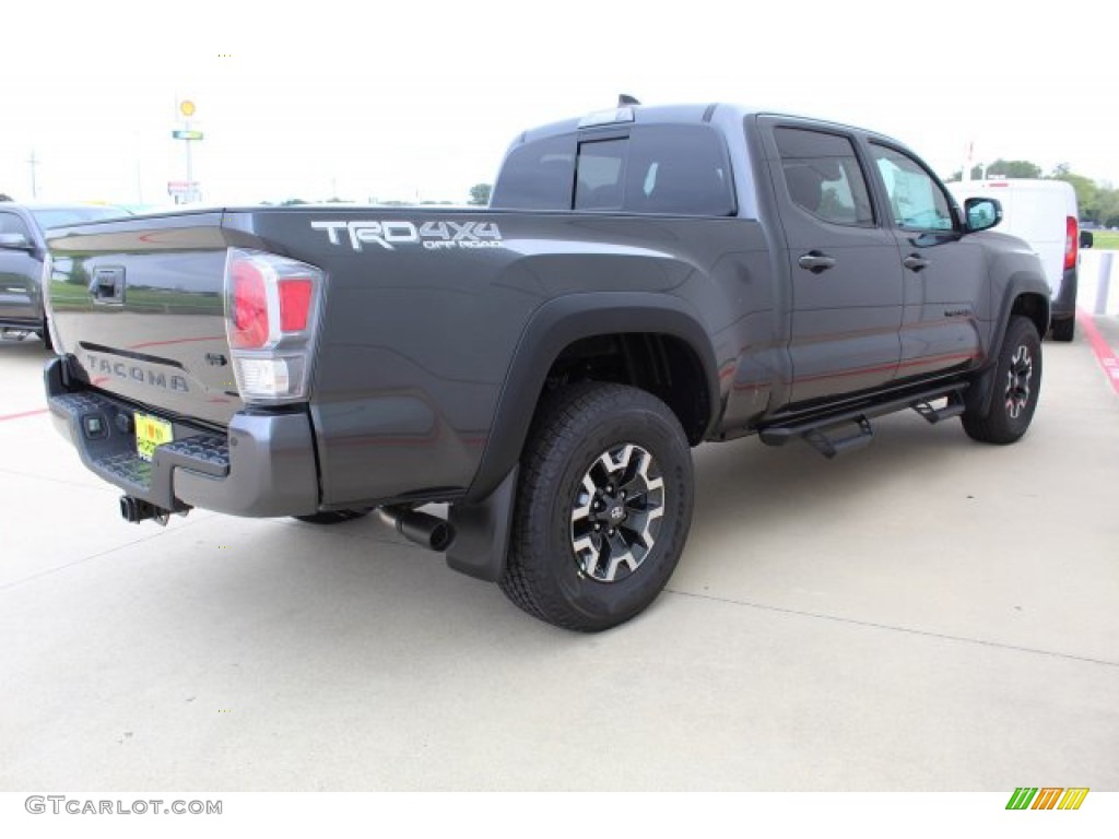 2020 Tacoma TRD Off Road Double Cab 4x4 - Magnetic Gray Metallic / TRD Cement/Black photo #8