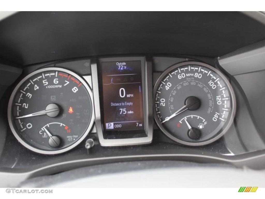 2020 Toyota Tacoma TRD Off Road Double Cab 4x4 Gauges Photo #135567323