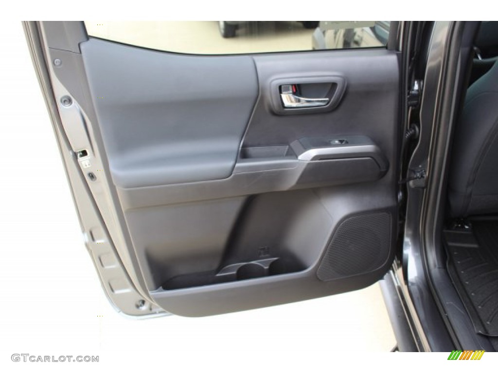 2020 Toyota Tacoma TRD Off Road Double Cab 4x4 TRD Cement/Black Door Panel Photo #135567365