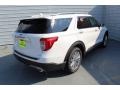 2020 Star White Metallic Tri-Coat Ford Explorer Limited  photo #8