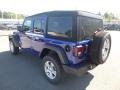 Ocean Blue Metallic - Wrangler Unlimited Sport 4x4 Photo No. 3