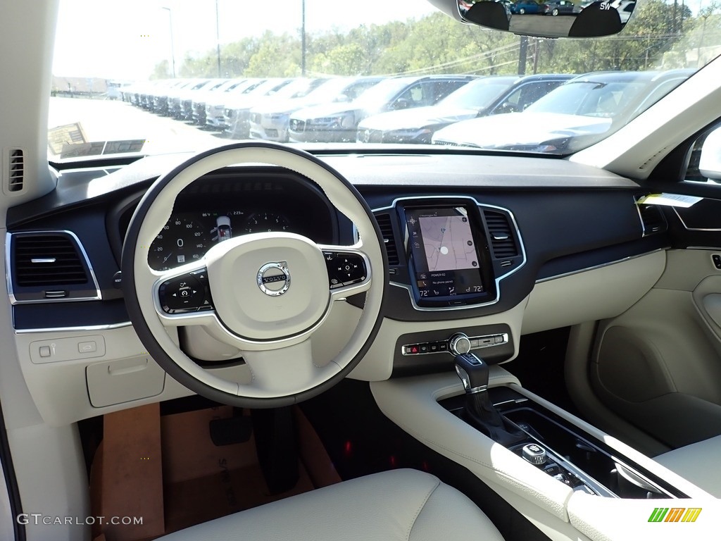 Blond Interior 2020 Volvo XC90 T6 AWD Momentum Photo #135569576