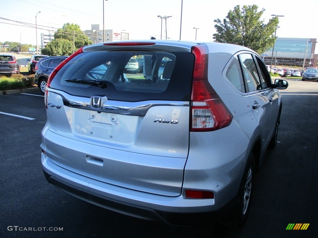 2016 CR-V LX AWD - Alabaster Silver Metallic / Gray photo #5