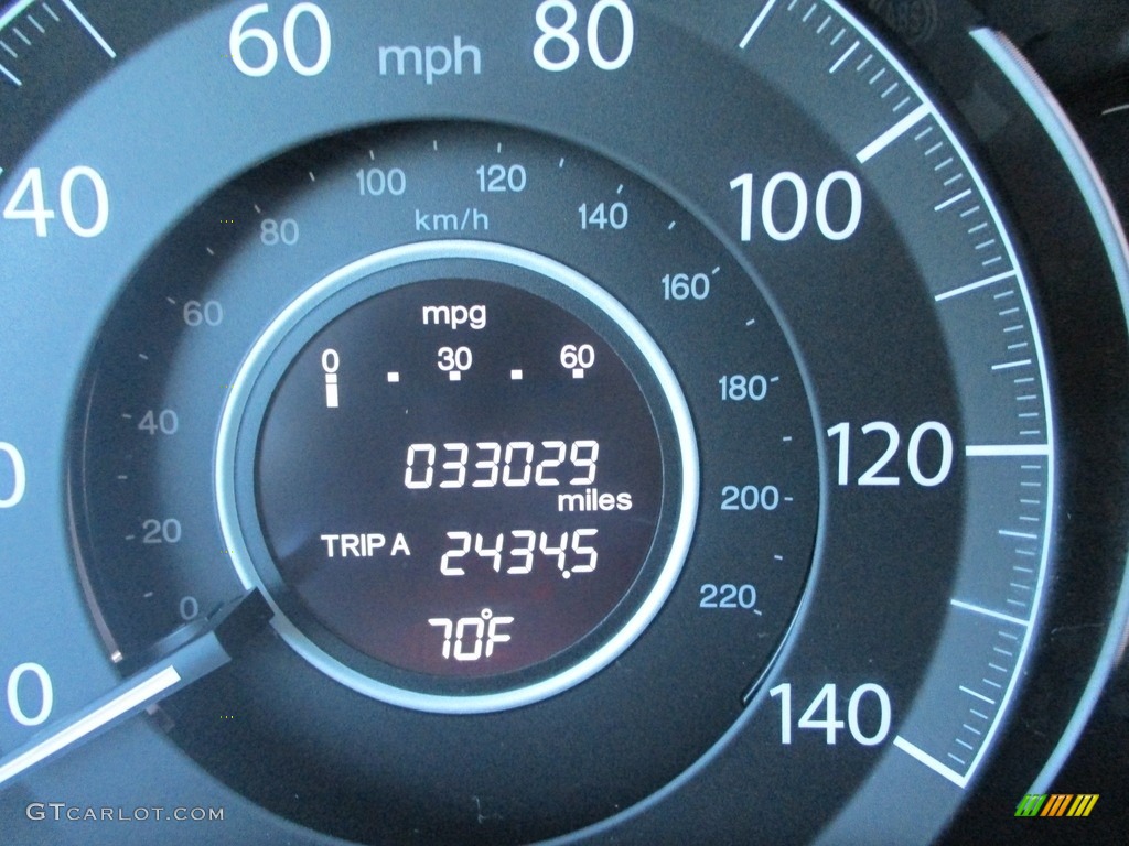 2016 CR-V LX AWD - Alabaster Silver Metallic / Gray photo #20