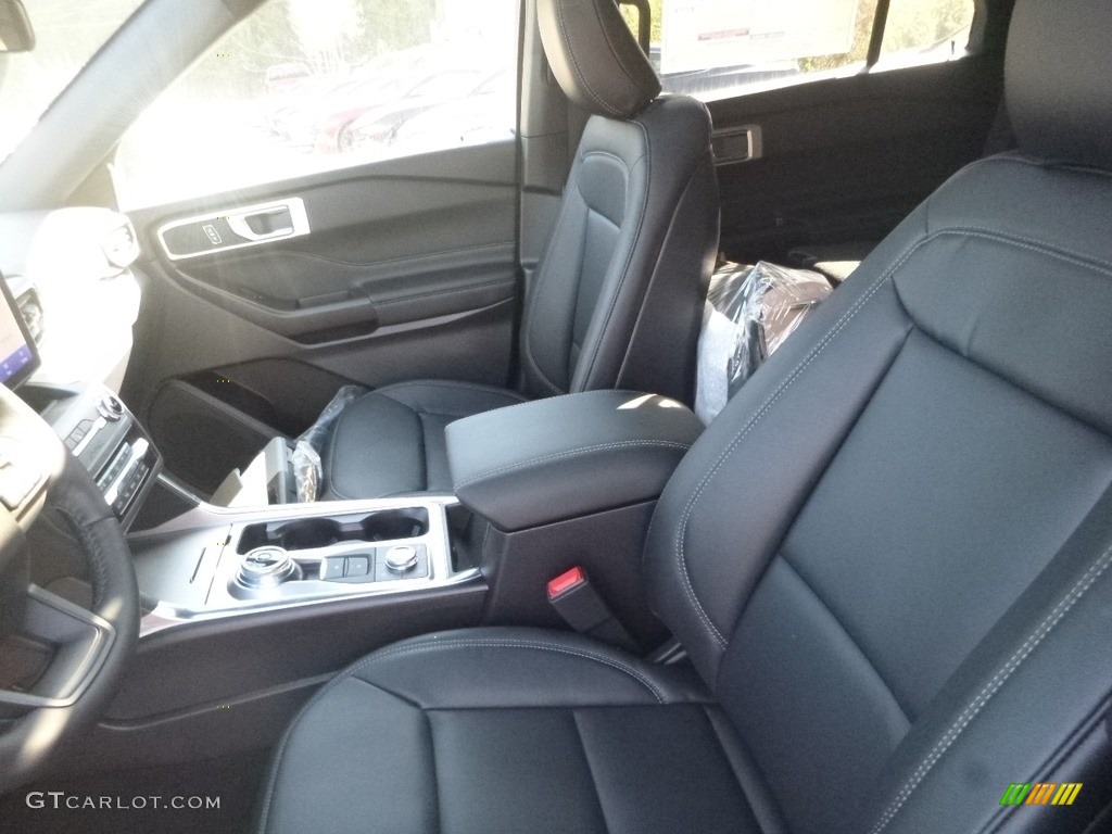 2020 Explorer XLT 4WD - Star White Metallic Tri-Coat / Ebony photo #11