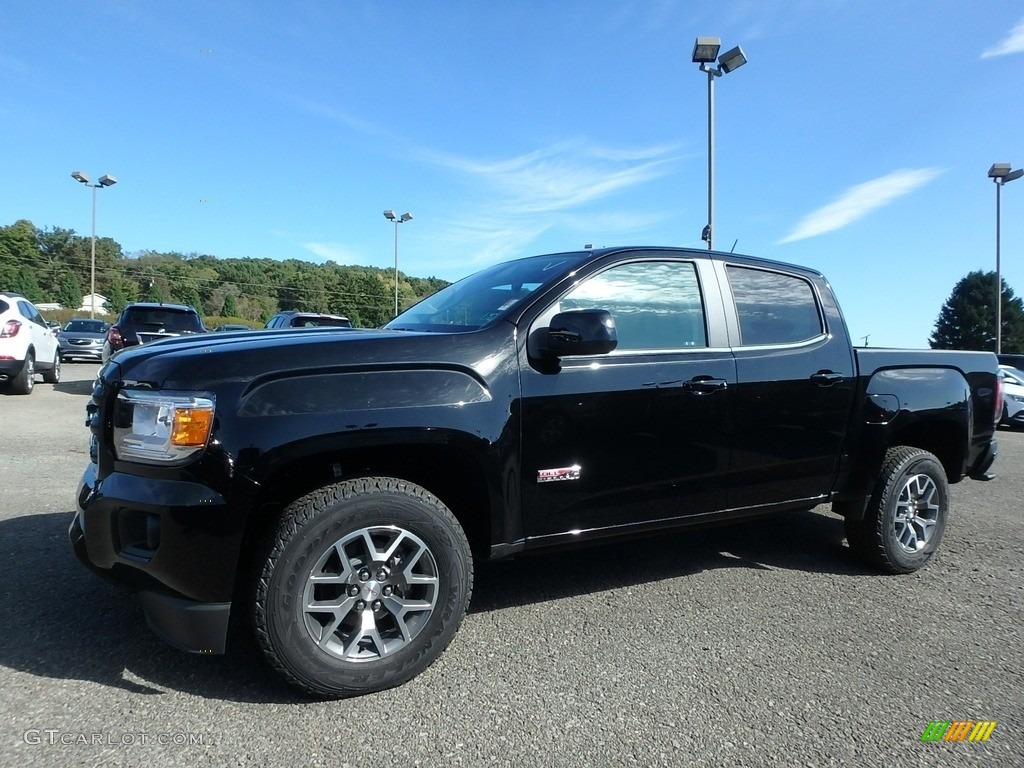 Onyx Black 2020 GMC Canyon All Terrain Crew Cab 4WD Exterior Photo #135571714