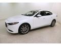 2019 Snowflake White Pearl Mica Mazda MAZDA3 Preferred Sedan  photo #3