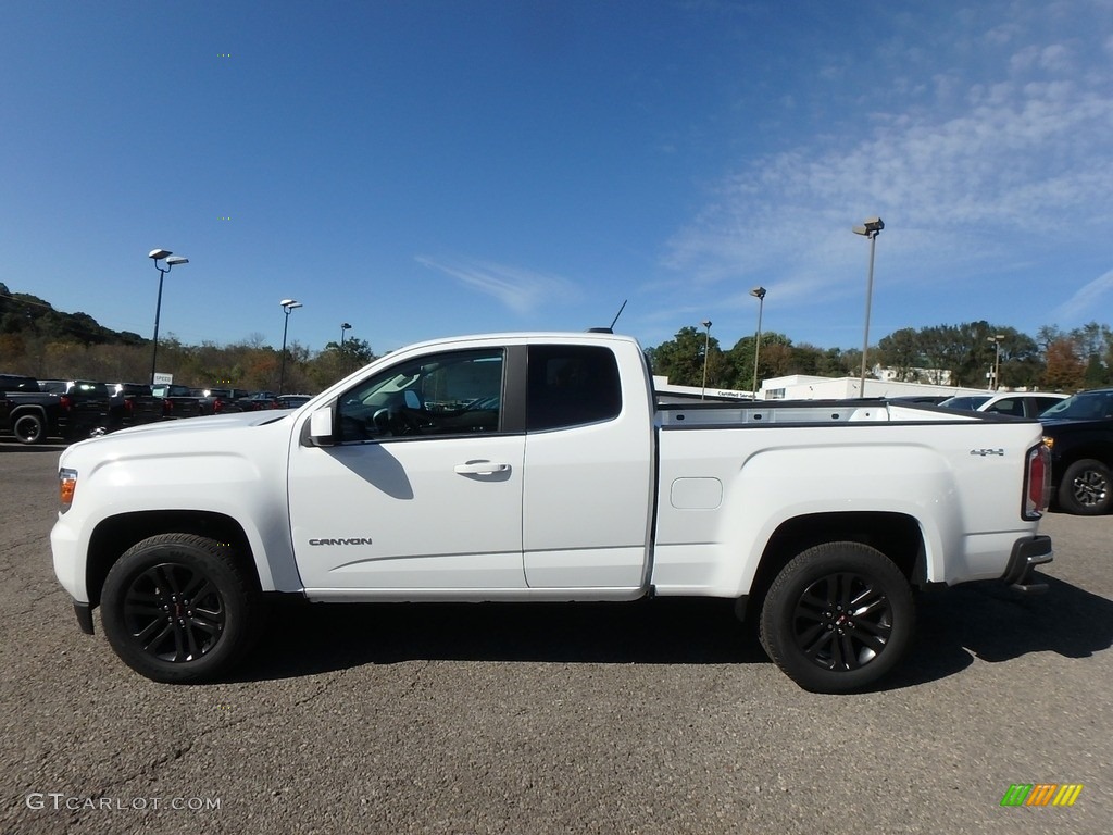 Summit White 2020 GMC Canyon SLE Extended Cab 4WD Exterior Photo #135573007