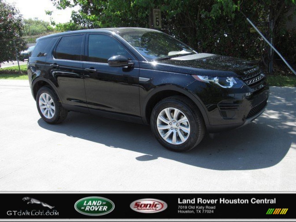 2019 Discovery Sport SE - Santorini Black Metallic / Ebony photo #1