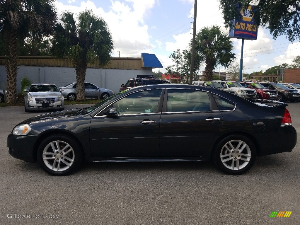 2013 Impala LTZ - Ashen Gray Metallic / Ebony photo #6