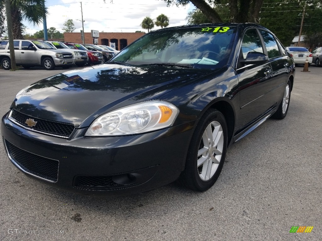 2013 Impala LTZ - Ashen Gray Metallic / Ebony photo #7