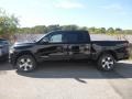 2020 Diamond Black Crystal Pearl Ram 1500 Laramie Crew Cab 4x4  photo #5