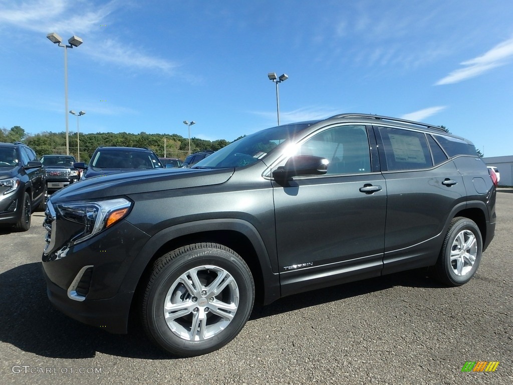 2020 Terrain SLE AWD - Graphite Gray Metallic / Jet Black photo #1