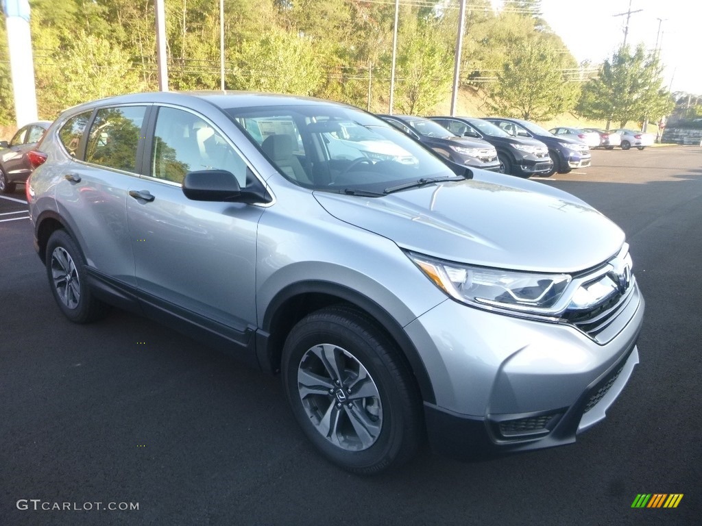 2019 CR-V LX AWD - Lunar Silver Metallic / Gray photo #6