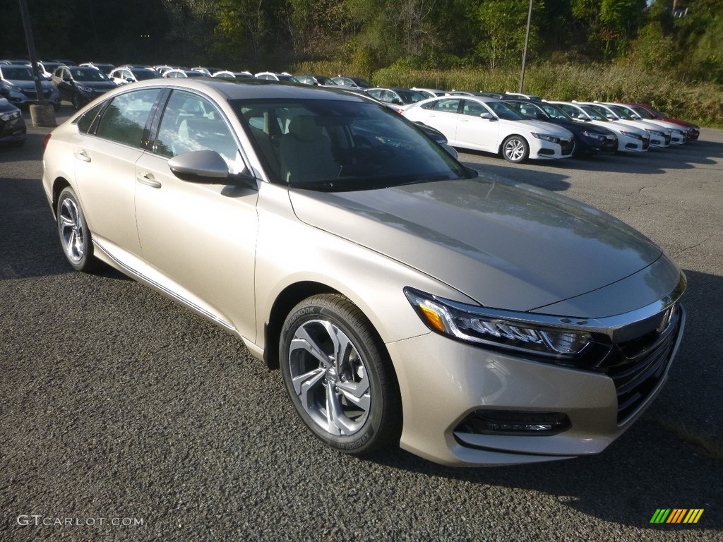 Champagne Frost Pearl 2020 Honda Accord EX-L Sedan Exterior Photo #135575491