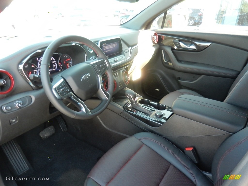 Jet Black Interior 2020 Chevrolet Blazer RS AWD Photo #135576028