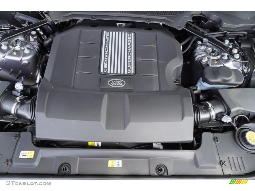 2020 Land Rover Range Rover Sport HSE Dynamic 5.0 Liter Supercharged DOHC 32-Valve VVT V8 Engine Photo #135577411