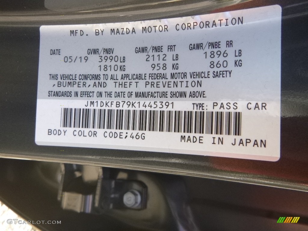 2019 CX-3 Sport AWD - Machine Gray Metallic / Black photo #12