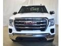 Summit White - Sierra 1500 SLE Crew Cab 4WD Photo No. 4