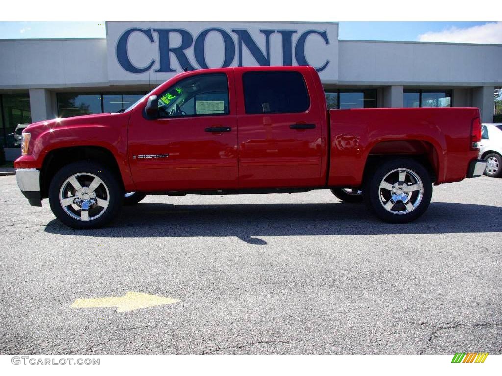 Fire Red GMC Sierra 1500