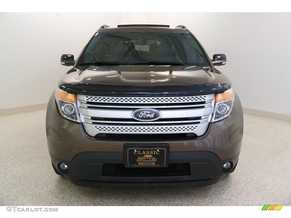 2015 Explorer XLT 4WD - Caribou / Charcoal Black photo #2