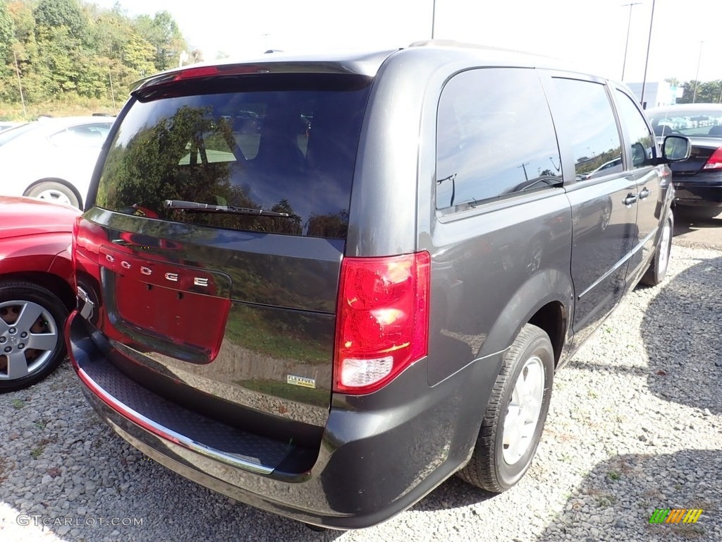 2012 Grand Caravan SXT - Dark Charcoal Pearl / Black/Light Graystone photo #4