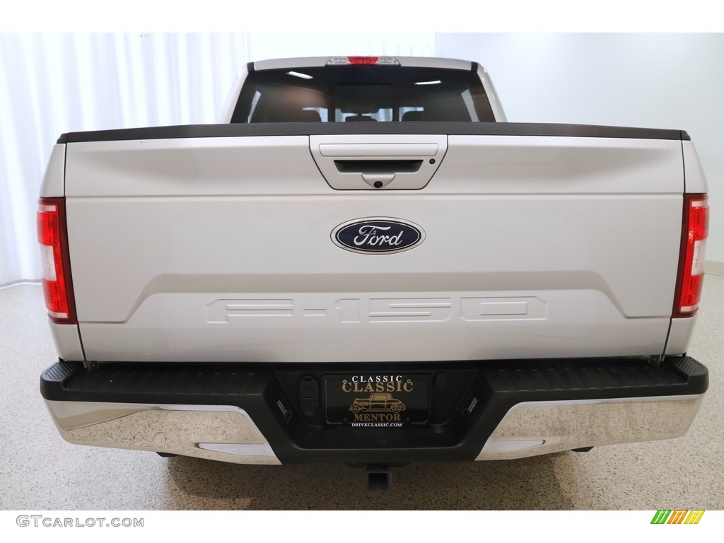 2019 F150 Lariat SuperCrew 4x4 - Ingot Silver / Black photo #27