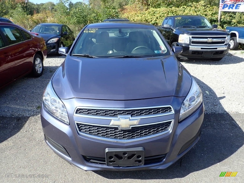 2013 Malibu LT - Atlantis Blue Metallic / Jet Black/Titanium photo #6