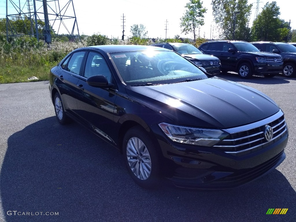 2019 Jetta S - Black / Storm Gray photo #1