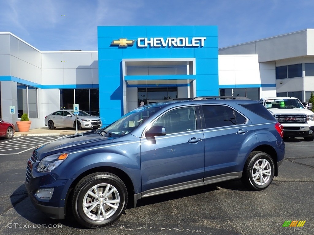 2016 Equinox LT AWD - Patriot Blue Metallic / Jet Black photo #1