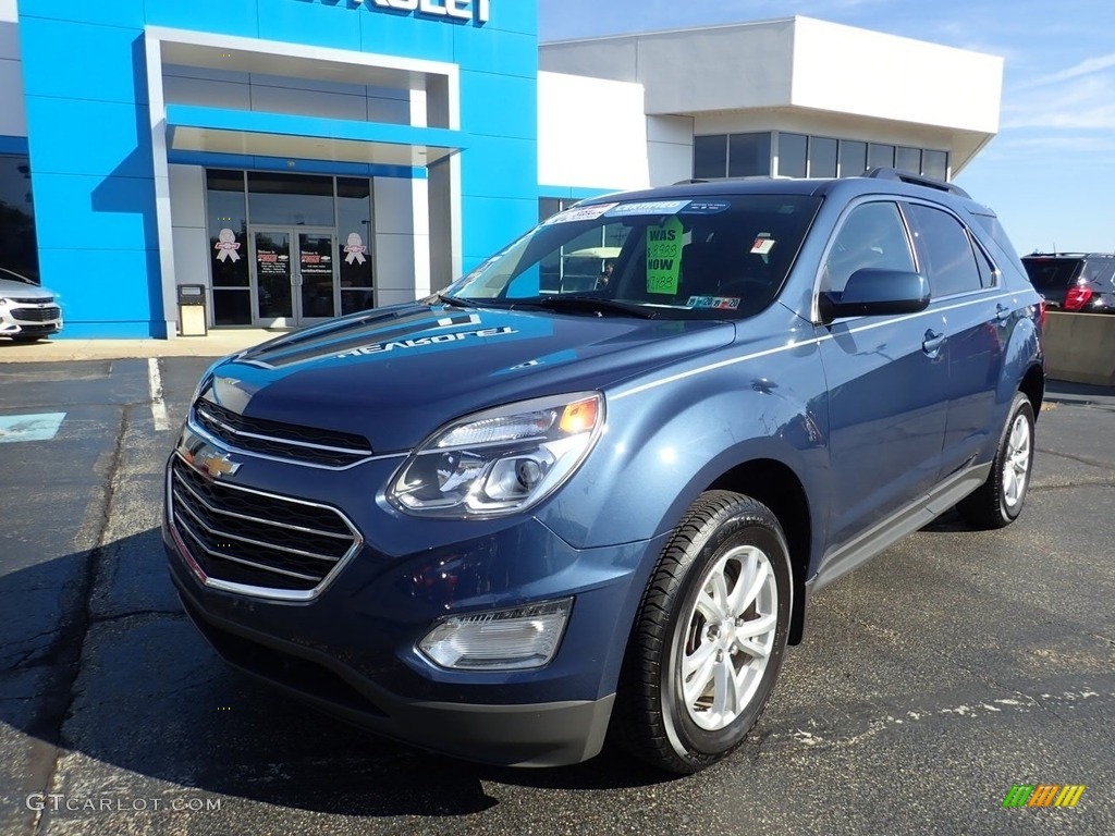 2016 Equinox LT AWD - Patriot Blue Metallic / Jet Black photo #2