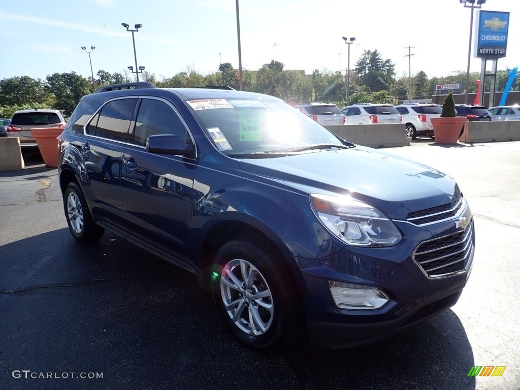 2016 Equinox LT AWD - Patriot Blue Metallic / Jet Black photo #11
