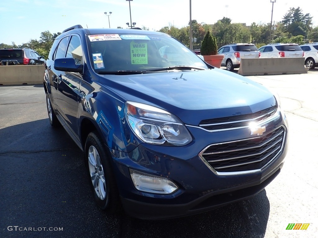 2016 Equinox LT AWD - Patriot Blue Metallic / Jet Black photo #12
