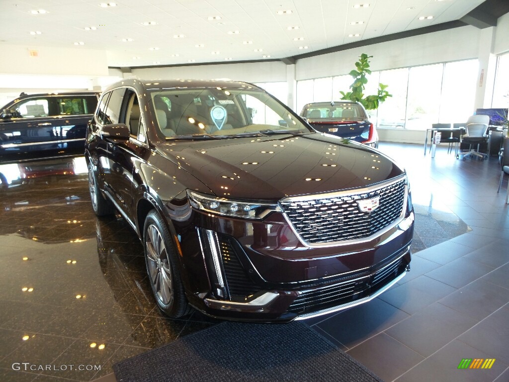 Garnet Metallic 2020 Cadillac XT6 Premium Luxury AWD Exterior Photo #135580576