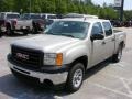 2009 Silver Birch Metallic GMC Sierra 1500 Work Truck Crew Cab  photo #4