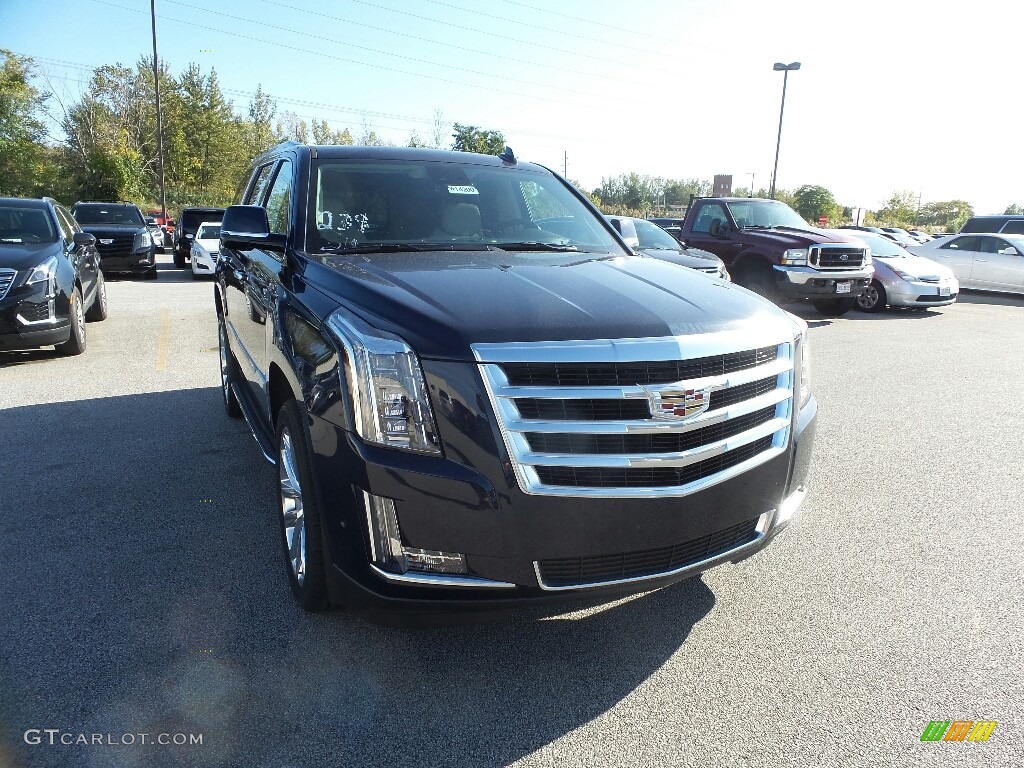 2020 Escalade Luxury 4WD - Dark Adriatic Blue Metallic / Shale photo #1