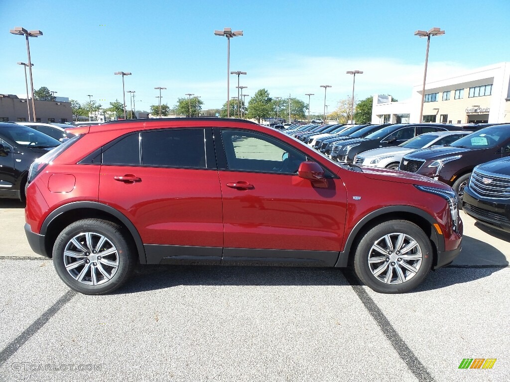 Red Horizon Tintcoat 2020 Cadillac XT4 Sport AWD Exterior Photo #135581575