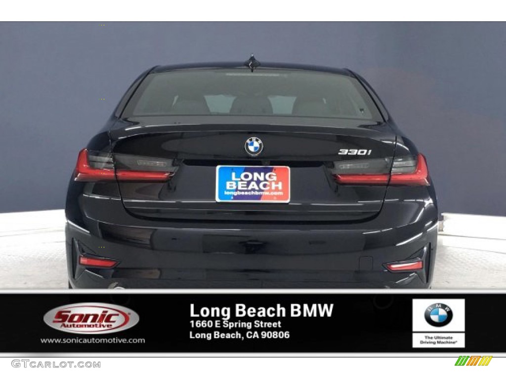 2020 3 Series 330i Sedan - Jet Black / Black photo #3