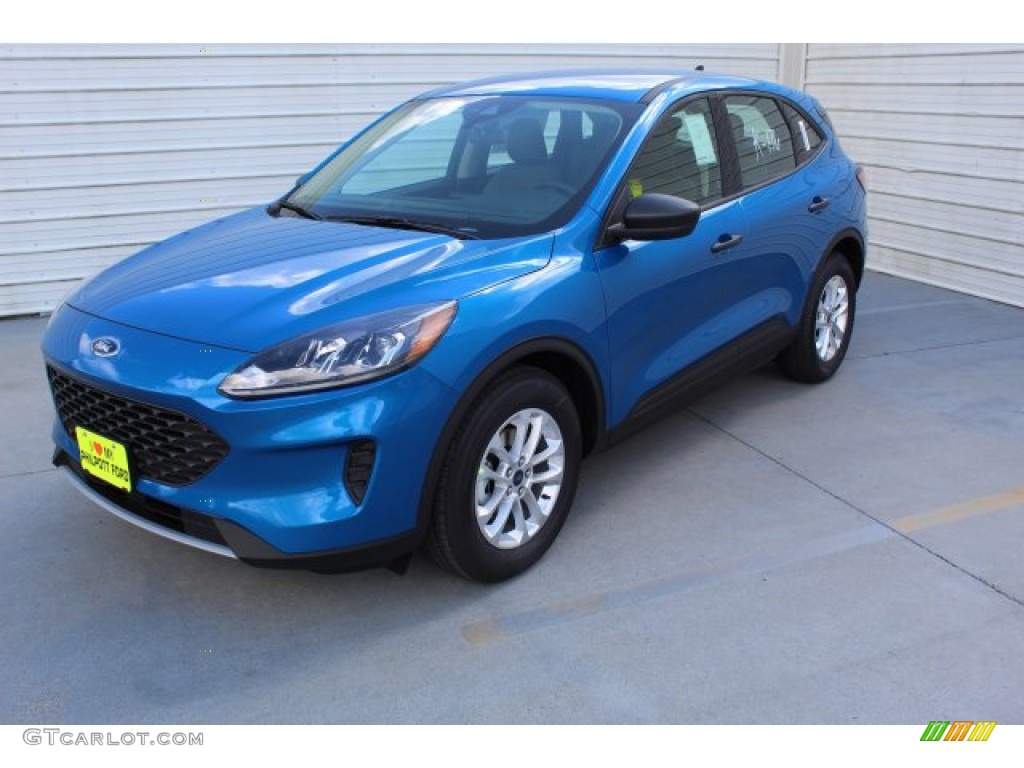 Velocity Blue Metallic 2020 Ford Escape S Exterior Photo #135584521