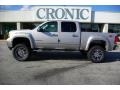 2009 Silver Birch Metallic GMC Sierra 1500 SLE Crew Cab 4x4  photo #1