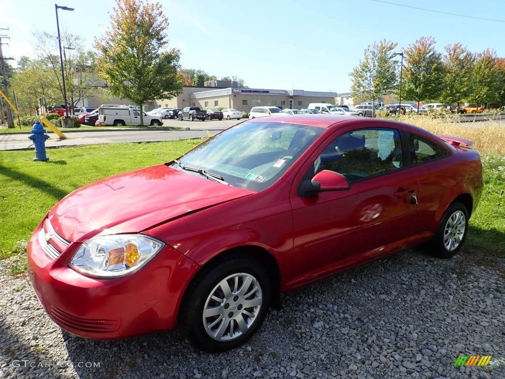 2010 Cobalt LT Coupe - Crystal Red Tintcoat Metallic / Ebony photo #1